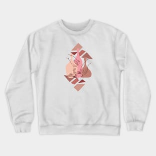 Air Dry Clay Artist - Abstract Pottery Sculptor Crewneck Sweatshirt